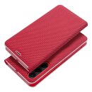 Luna Carbon Book Red für Samsung Galaxy A15 4G/A15 5G