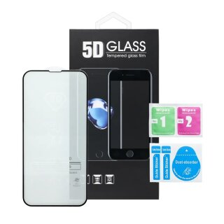 Tempered Glass 5D Black für Apple iPhone 15 Plus