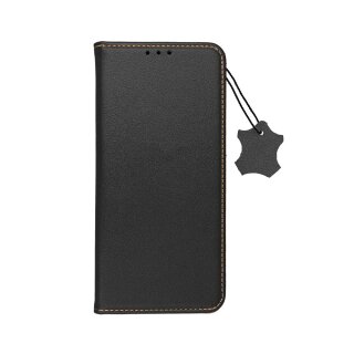 Leather Smart Pro Book Case Black für Apple iPhone 16e/17e