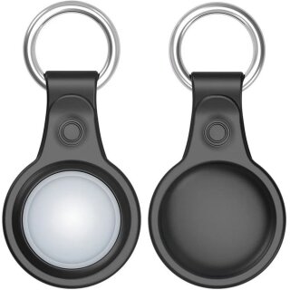 1 Stück Silicone Case schwarz für Apple AirTag