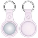 1 Stück Silicone Case lila für Apple AirTag