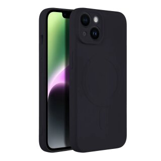 Silicone Mag Cover Case Black für Apple iPhone 17
