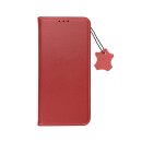 Leather Smart Pro Book Case Red für Apple iPhone 17 Pro