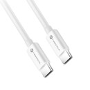 Forcell USB Type-C zu Type-C white 0,5m (Quick Charge 4.0...
