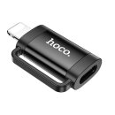 hoco. Portable Adapter Lightning to USB-C Black