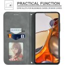 isimobile Bookcase Grau für Vivo V50e/V50 5G