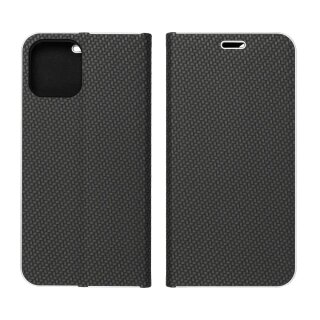 Luna Carbon Book Black für Samsung Galaxy A36 5G