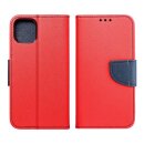 Fancy Book Case Red Navy für Apple iPhone 16