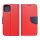 Fancy Book Case Red Navy für Apple iPhone 16