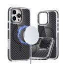 FIBER Case Transparent/Black für Apple iPhone 17 Pro