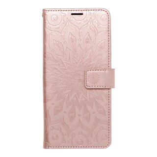 Mezzo Book Case Mandala rose für Samsung Galaxy A56 5G