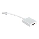 Adapter HDMI to Type C White
