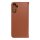 Leather Smart Pro Book Case Brown für Samsung Galaxy A37 5G