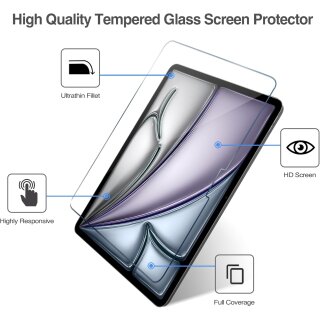 Glasfolie für Apple iPad 11. Generation inkl. Folienmontage