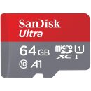 Speicherkarte microSDXC SanDisk Ultra 64GB