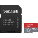Speicherkarte microSDXC SanDisk Ultra 64GB