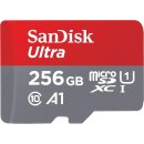 Speicherkarte microSDXC SanDisk Ultra 256GB