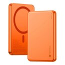 Forcell Power Bank Super Slim F5k9 MagSafe Kompatibel Orange
