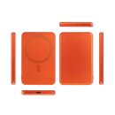 Forcell Power Bank Super Slim F5k9 MagSafe Kompatibel Orange