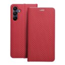 Luna Carbon Book Red für Samsung Galaxy A17 4G/A17 5G