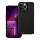 Silicone Mag Cover Case Black für Apple iPhone 16 Pro