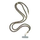 SWING Handyband Necklace 165cm grey green pink