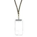 SWING Handyband Necklace 165cm grey green pink