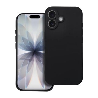 Forcell Soft Case Black für Apple iPhone 16