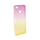 Forcell Ombre Case pink/gelb transparent für Huawei P9...