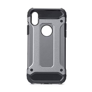 Forcell Armor Case Silver für Apple iPhone X