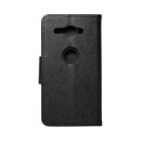 Fancy Book Case Black für Sony Xperia XZ2 Compact