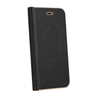 Luna Book Black für Samsung Galaxy A6 Plus 2018
