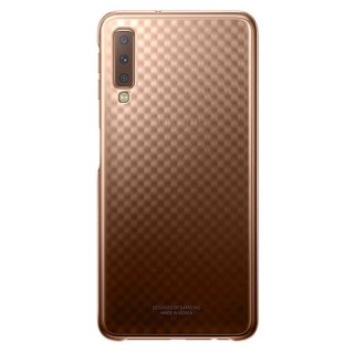 Original Samsung Ultra-thin and light Gradation Cover gold für Samsung Galaxy A7 2018