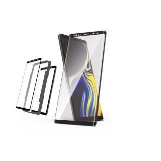 Nevox 3D Glasfolie schwarz für Samsung Galaxy S8