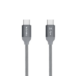 Nevox USB-C to USB-C Kabel (100cm) bis 100W / 5A