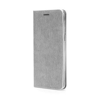 Luna Book Silver grau für Huawei Mate 20 lite