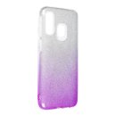 Forcell Shining Case Silver/Violette für Samsung...