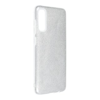 Forcell Shining Case Silver für Samsung Galaxy A70