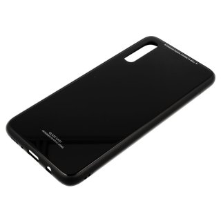 Forcell Glass Case Black für Samsung Galaxy A70