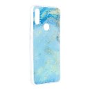 Forcell Marble Case blue für Huawei Y7 2019