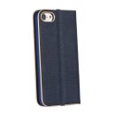 Luna Book Navy Blue für Apple iPhone SE (2020) / 8 / 7