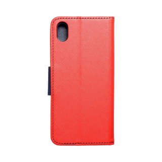 Fancy Book Case Red Navy für Huawei Y5 2019