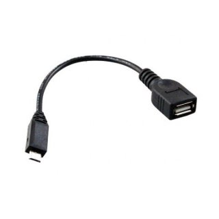 Adapter von USB auf Micro USB black (OTG)