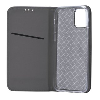 Smart Case Book black für LG Q60