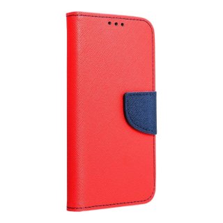 Fancy Book Case Red Navy für Samsung Galaxy A40