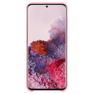 Original Samsung Silicone Cover Pink für Galaxy S20/S20 5G