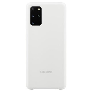 Original Samsung Silicone Cover white für Galaxy S20+/S20+ 5G
