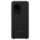 Original Samsung Silicone Cover black für Galaxy S20...