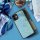 Forcell Marble Case blue für Apple iPhone 11