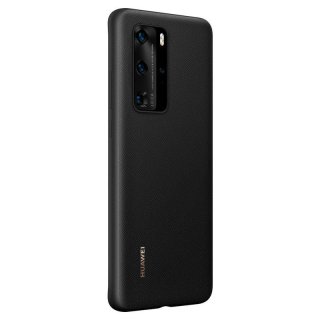 Original Huawei P40 Pro PU Case schwarz